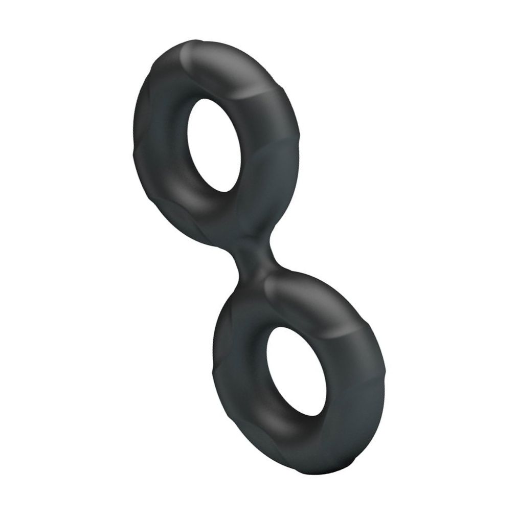 Inel Dublu Crazy Bull Radwan Model 19 Negru