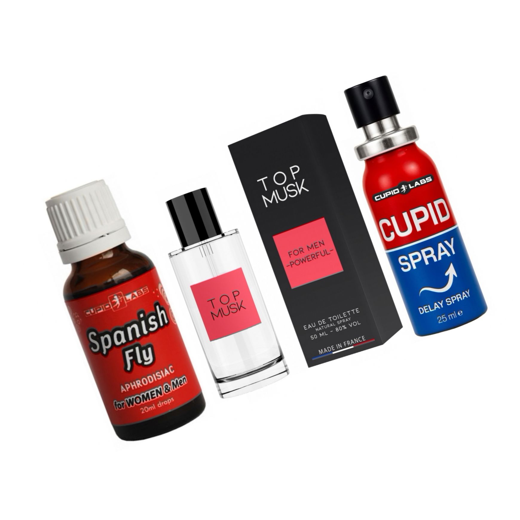 Kit Seducție Maximă – Încredere, Dorință, Rezistență