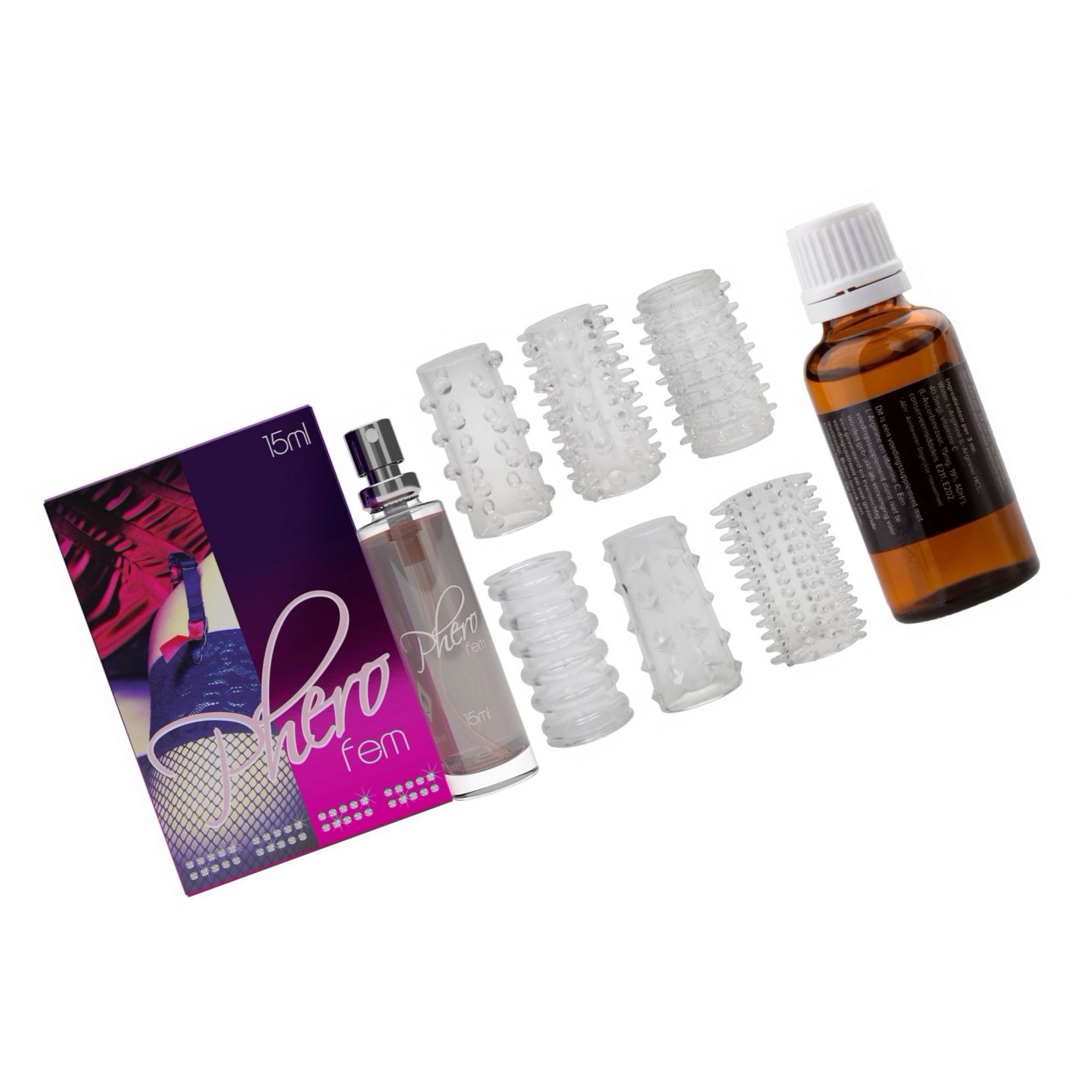 Kit Seducție Totală — Atracție, Intensitate și Plăcere