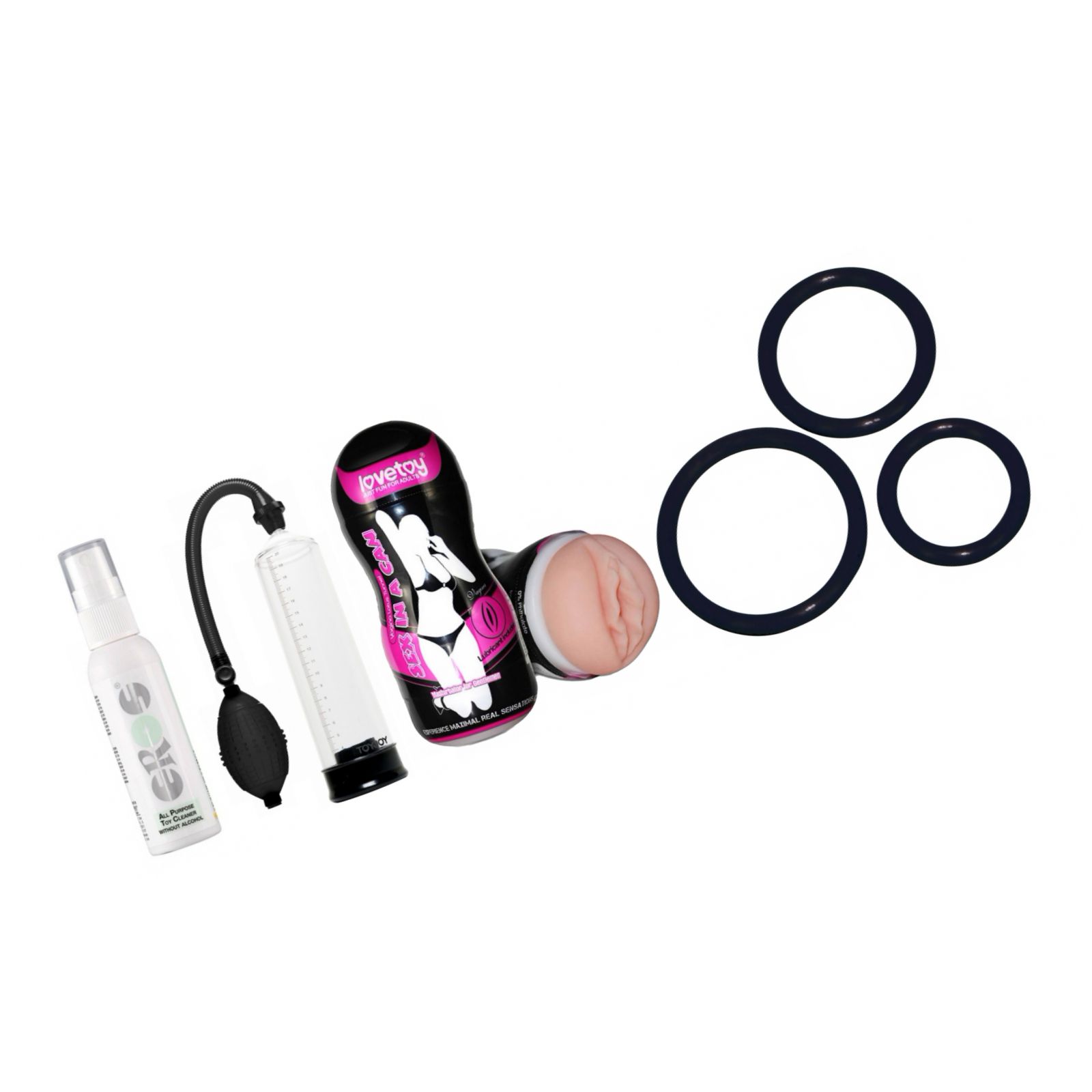 Pachet Plăcere Intensă — Kit 4-în-1 pentru Performanță