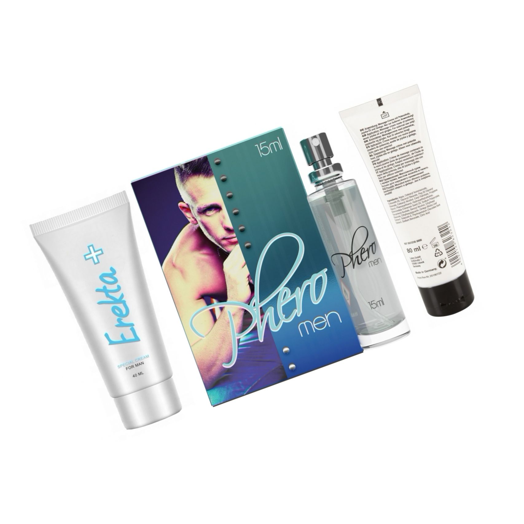 Pachet SuperPutere: Erecții, Atracție și Încredere