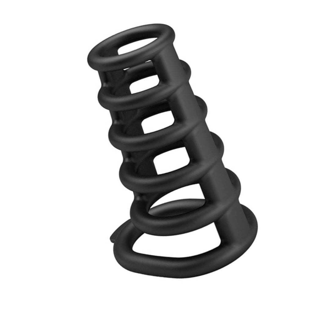 Pretty Love Rodrigo – Inel Erecție silicon, 6 Inele Negru