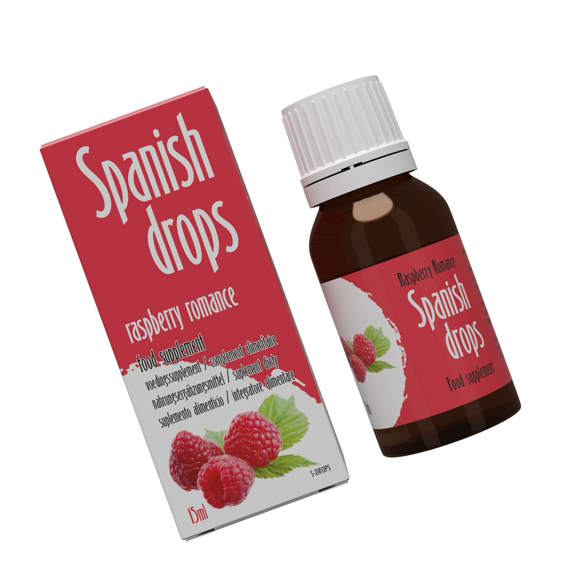 Afrodisiac Spanish Drops Raspberry Romance