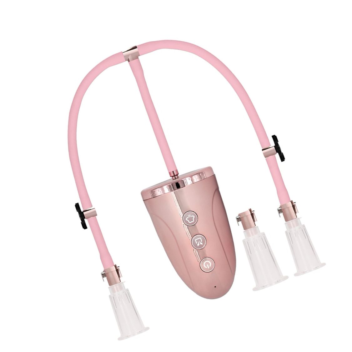 Automatic Rechargeable Clitoral And Nipple Pump Set