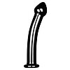 Dildo Just Fun Glass Romance Negru