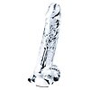 Dildo Lovetoy 19cm Flawless Transparent