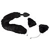 Set Bad Kitty Pet Play Plug And Ears Negru